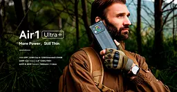 Смартфон Oukitel IIIF150 Air1 Ultra+ 12/256Gb Black [91561] - мініатюра 2