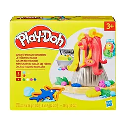 Набір для творчості Hasbro Play-Doh Вулканічна пригода зі скарбами (F8789)
