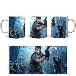 Кухоль GeekLand Resident Evil Оселя Зла Леон RE 002.06 330 мл білий - мініатюра 4