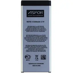 Акумулятор Aspor EB-BN916BBC для Samsung Note 4/N9100