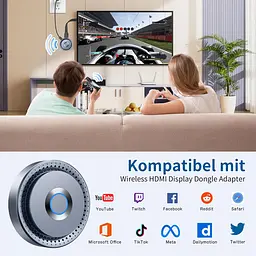 Wi-Fi HDMI адаптер Miracast для бездротового виведення зображення на ТВ - мініатюра 6
