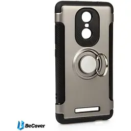 Чохол BeCover Magnetic Ring Stand для Xiaomi Redmi Note 3 Gray (701918) - мініатюра 2