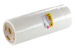 Скотч пакувальний односторонній Unifix 45 мм x 80 м x 40 мкм білий - мініатюра 2