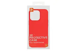 Чохол 2Е Basic для iPhone 13 Pro, Liquid Silicone, червоний 2E teh0019503 - мініатюра 2