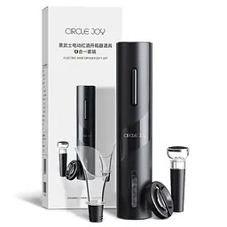 Винний набір Circle Joy Black Samurai Wine Set 4 in 1 (CJ-TZ07) [54485] - мініатюра 4