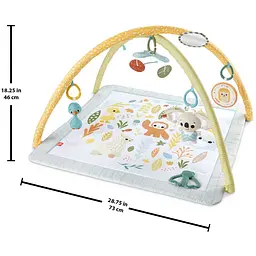 Розвиваючий килимок Fisher-Price Перші дотики дитини (HRB15) - мініатюра 3