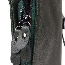 Зручний гаманець для жінок з пензлем з натуральної шкіри ST Leather 20,5х10х3 см acs0029681 - мініатюра 7
