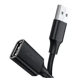 Кабель подовжувач USB AF — USB AM 2 метри юсб мама — тато Ugreen 10316 - мініатюра 2