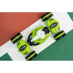Машинка на радіокеруванні JJRC Q150 Twist Double-sided Transforming Climber Car Green [119052] - мініатюра 2