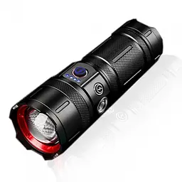 Ліхтар Coba CB-B53-TG АКБ 38650 Power bank індикація заряду ЗП Type-C zoom - мініатюра 4