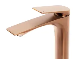 Змішувач для умивальника Rea Avalon високий brushed copper REA-B0493 - мініатюра 3