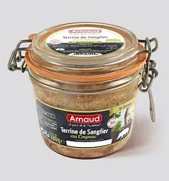 Паштет Arnaud Terrine de Sanglier au Cognac з дикого кабана та коньяком 280 г