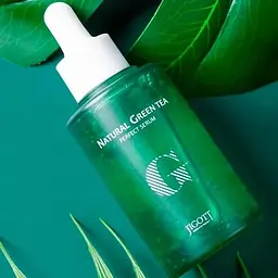 Сироватка для обличчя Зелений чай Natural Green Tea Perfect Serum Jigott 50 мл - мініатюра 2