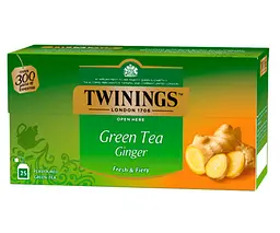 Чай Twinings зелений з імберем 25 пакетиків