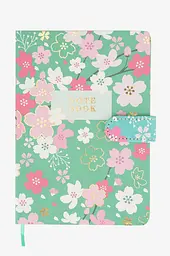 Блокнот на магніті Flowers2 762558ML 128 аркушів М'ятний
