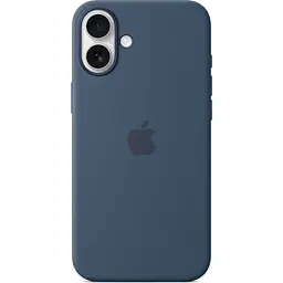 Чохол Silicone Case with MagSafe Apple для iPhone 16 Plus Denim (MYYA3ZM/A) [116192] - мініатюра 4