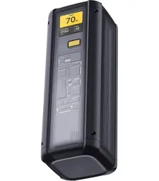Портативна батарея Power Bank Xiaomi25000mAh 212W HyperCharge BHR9970GL Black - мініатюра 2