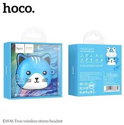 Bluetooth Стерео Гарнітура Hoco EW46 TWS Синій - мініатюра 2