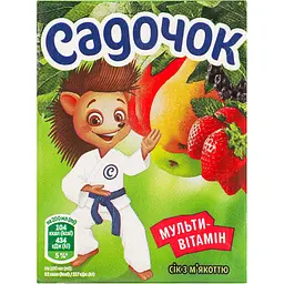 Сік Садочок Мультивітамін з м'якоттю 200 мл (929201)