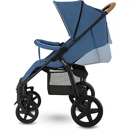 Прогулянкова коляска Lionelo Annet Plus Blue Denim, синя (LO-ANNET PLUS BLUE DENIM) - мініатюра 4