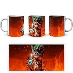 Кухоль GeekLand Dr. Stone Доктор Стоун Сенку DS 02.09 330 мл білий - мініатюра 3