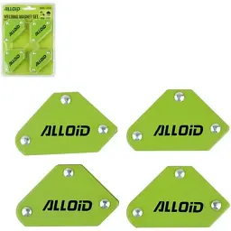 Магніт для зварювання Alloid 4кг, 4шт, трикутник (MWH-13104)