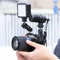Шарнірний кріплення Ulanzi R102 Dual 1/4 Grip UV-3058 R102 Black - мініатюра 8