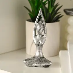 Декоративна статуетка MBM My Home Асана сіра (DH-ST-19-1 GRAY) - мініатюра 4