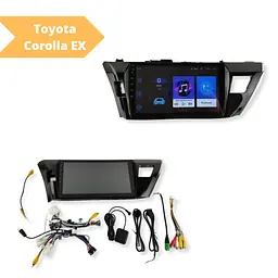 Штатна автомагнітола XPRO Toyota Corolla EX 2007 (9") Android 10.1 (4/32) чорний (MER-14138_5408) - мініатюра 6