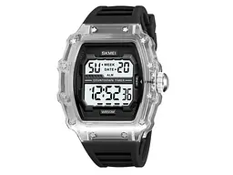 Чоловічий наручний годинник 2296WTBK White-Black Skmei acs0030040 - мініатюра 2