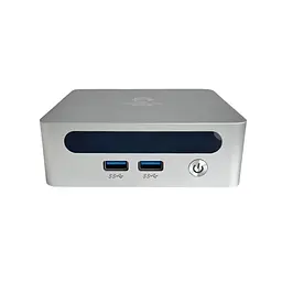 Міні-Пк GenMachine Ren 5000 / Ryzen 5 5600H / RAM 16GB / SSD 256GB / LAN / Wi-Fi / Bluetooth / Windows 11 Pro / Cірий - мініатюра 3