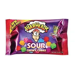 Цукерки Warheads - Sour Chewy Cubes 70g