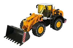 Іграшковий трактор навантажувач 1:50 Автопром металевий світлозвукові ефекти 68373(AP7756), в коробці р.26,5x13,5x8,5см - мініатюра 2