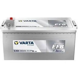 Автомобільний акумулятор Varta ProMotive EFB 240Ah бокова+/- 1200EN C40