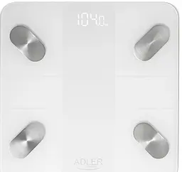 Ваги підлогові Adler AD 8186 white (AD8186W)