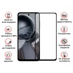 Скло захисне BeCover Poco F6 Pro Black (712585) - мініатюра 3