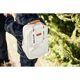 Рюкзак дитячий Childhome Mini Club canvas off white (CWKIDSCOW) - мініатюра 10