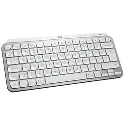 Клавіатура Logitech MX Keys Mini For Mac Wireless Illuminated UA Pale Grey (920-010526) - мініатюра 2