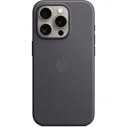 Чохол Apple FineWoven Case with MagSafe для iPhone 15 Pro Black (MT4H3ZM/A) [92955] - мініатюра 4