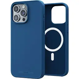 Чохол-накладка Njord 100% GRS MagSafe Case Blue для iPhone 15 Pro Max