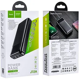 Зовнішній акумулятор Hoco J72A Easy Travel 20000mAh 10W Black (738394) [101331] - мініатюра 5