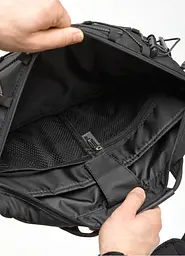 Чоловіча cумка-бананка під ноутбук Sambag Urban Pro чорна 46 × 26 см (51411264m) - мініатюра 10