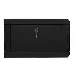 Шафа настінна Hypernet 4U 19" 600x300 (WMNC-30-4U-FLAT-BLACK) - мініатюра 2