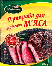 Приправа Любисток для смаження м'яса 30 г (629306) - мініатюра 5