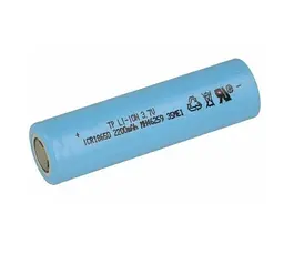 Високострумовий акумулятор Tenpower Li-ion 2200mAh INR18650 TerraE INR18650 22E10А (Блакитний)