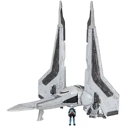 Ігрова колекційна фігурка Star Wars Medium Vehicle Транспорт та фігурка Kom'rk-Class Mandalorian Sta det0018268
