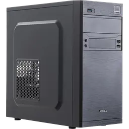 Корпус Vinga CS301B 400W Black (CS301B)