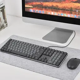 Клавіатура дротова WIWU KB-01 Wired for laptop Black - мініатюра 3