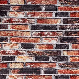 Декоративна 3D панель Sticker Wall 700x770x5мм Сіро-синя Катеринославська цегла 048 SW-00000027
