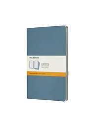 Записник Moleskine Cahier середній, Лінійка Жвавий Блакитний (CH016B44)